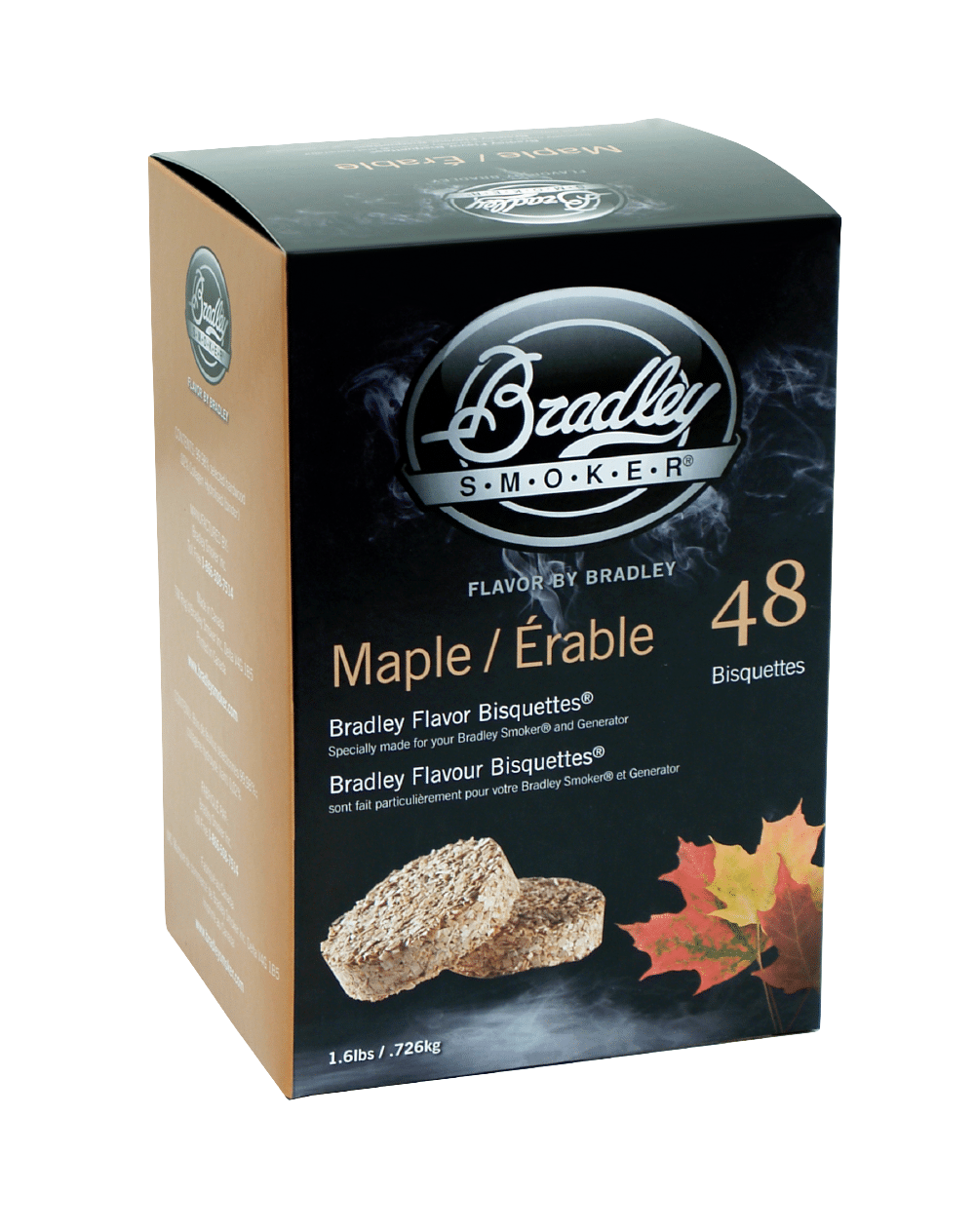 Maple Bisquettes til Bradley Smokers