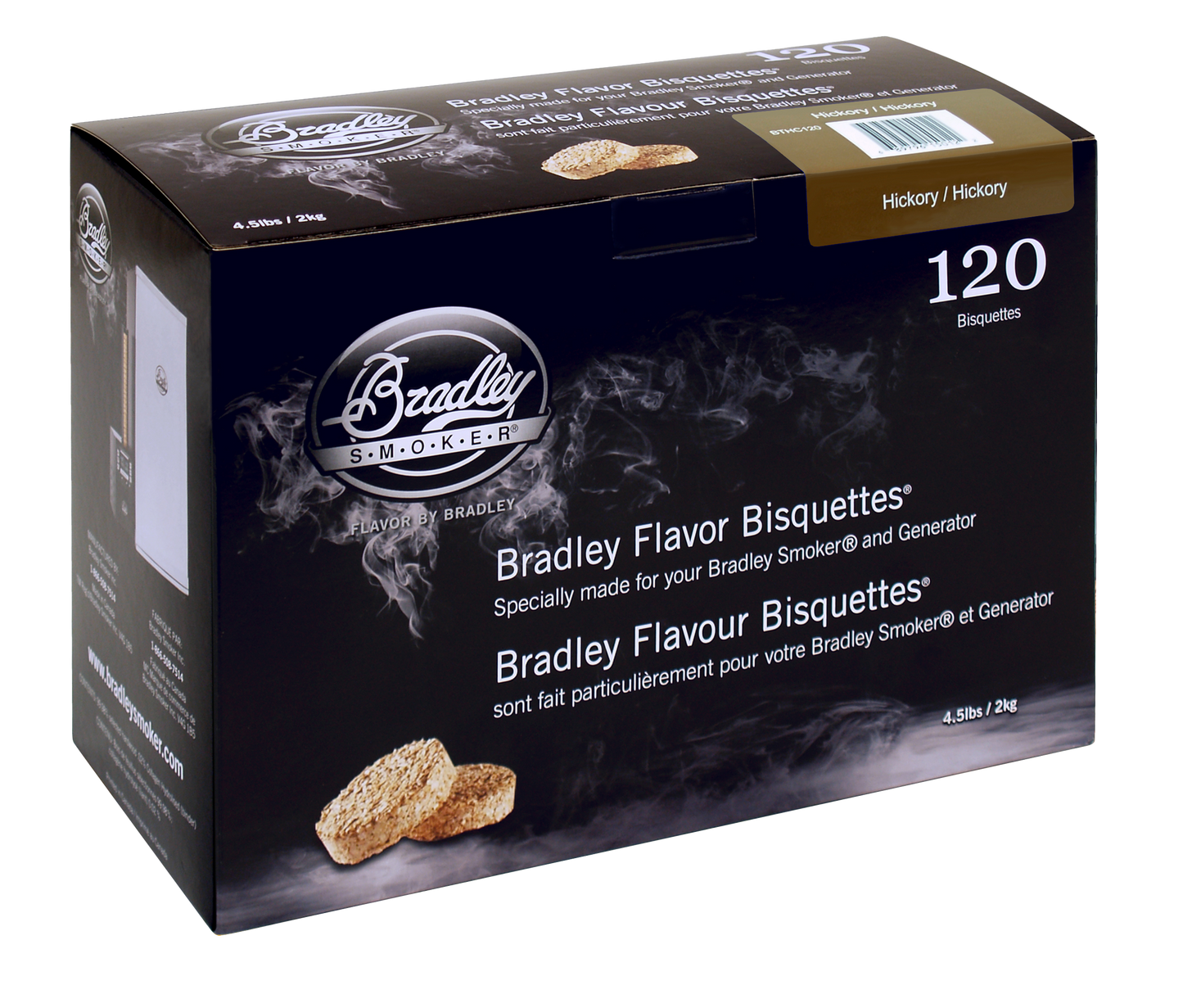 Hickory Bisquettes til Bradley Smokers