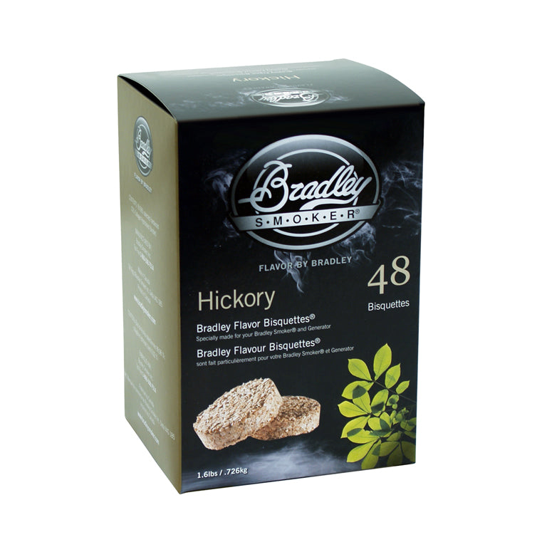 Hickory Bisquettes til Bradley Smokers