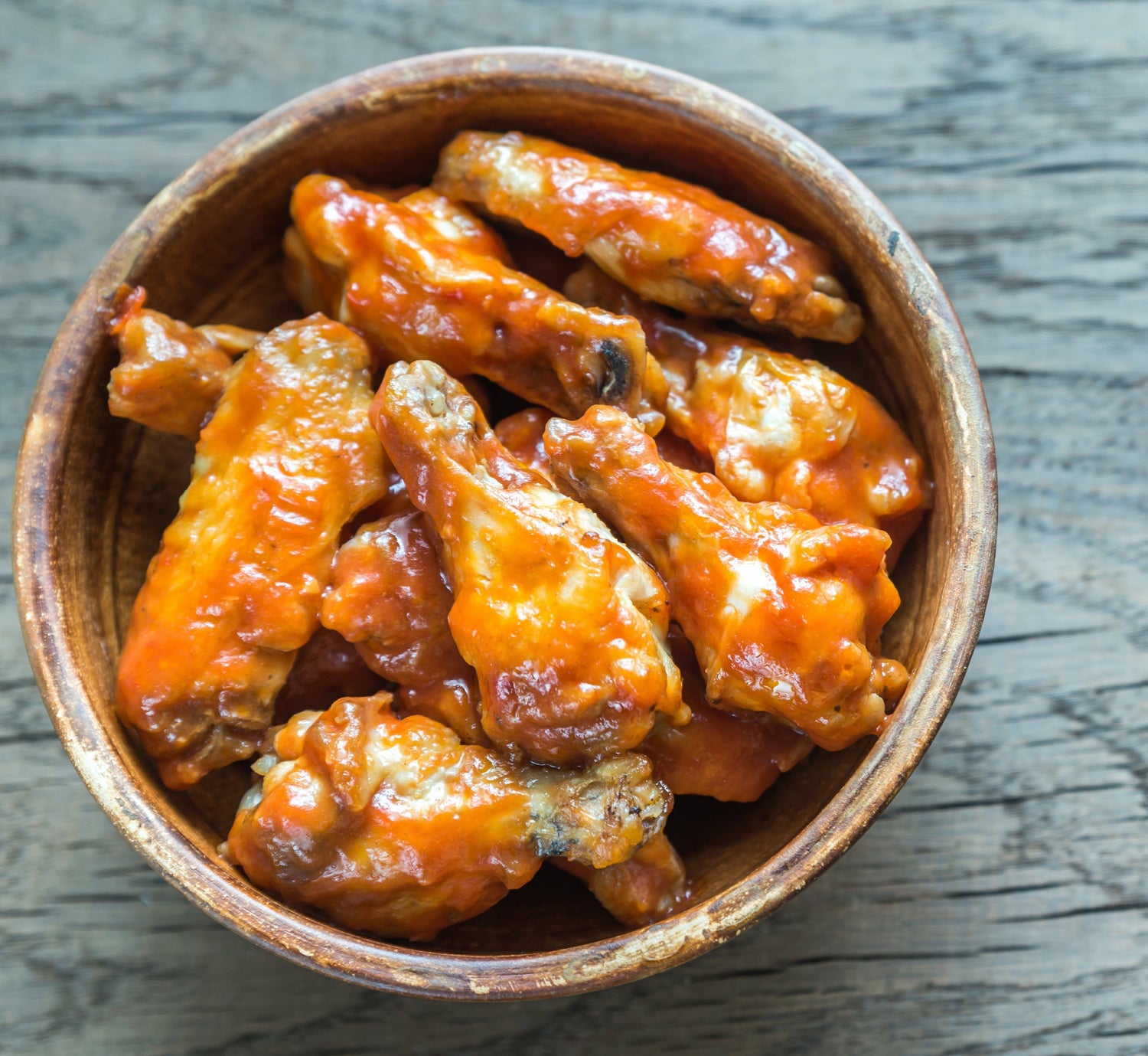 Hickory Smoked Wings Buffalo-Style