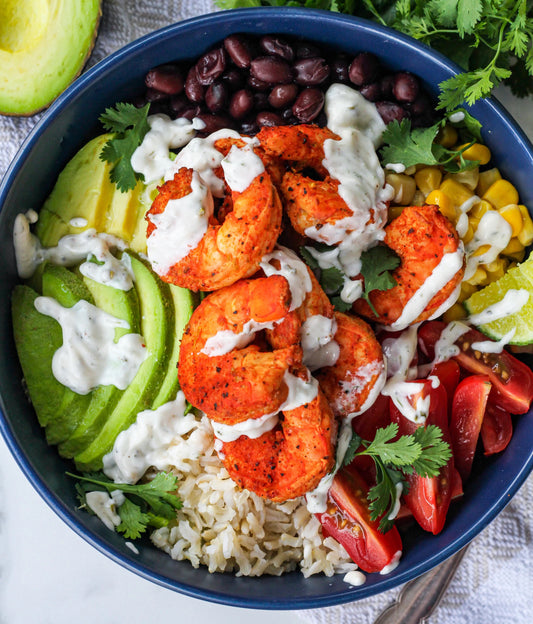 Smoked Prawn Burrito Bowl Recipe