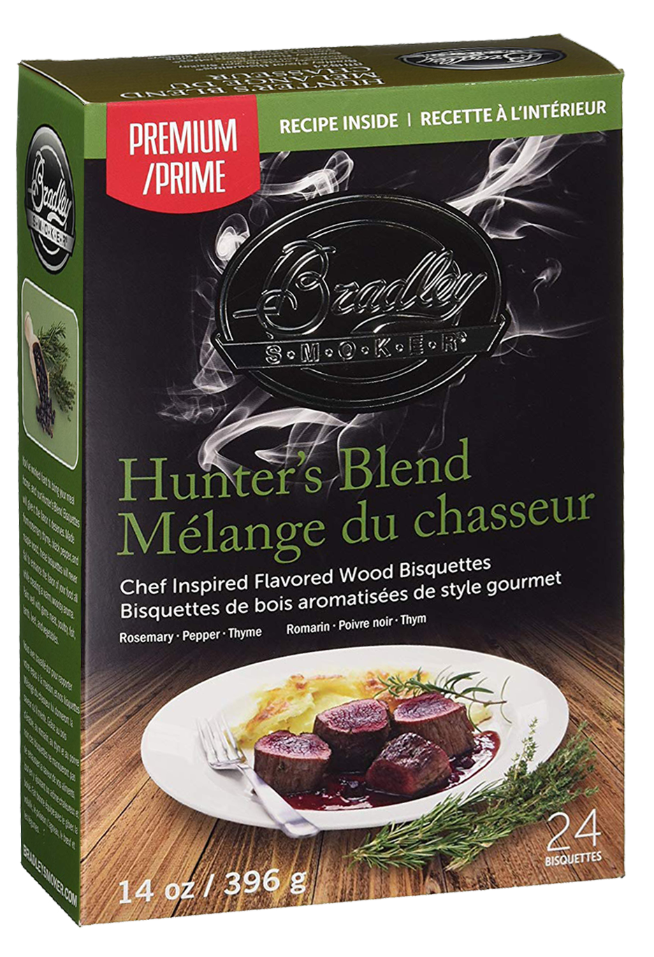 Hunters Blend Bisquettes til Bradley Smoker