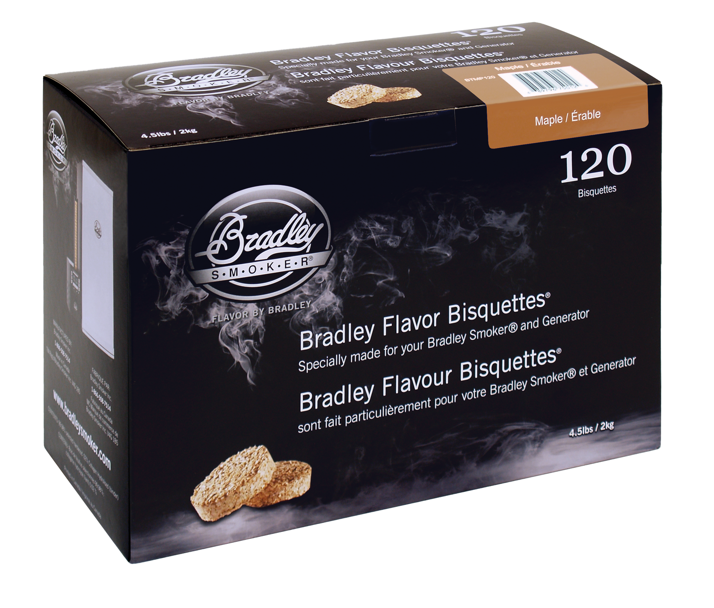 Maple Bisquettes til Bradley Smokers