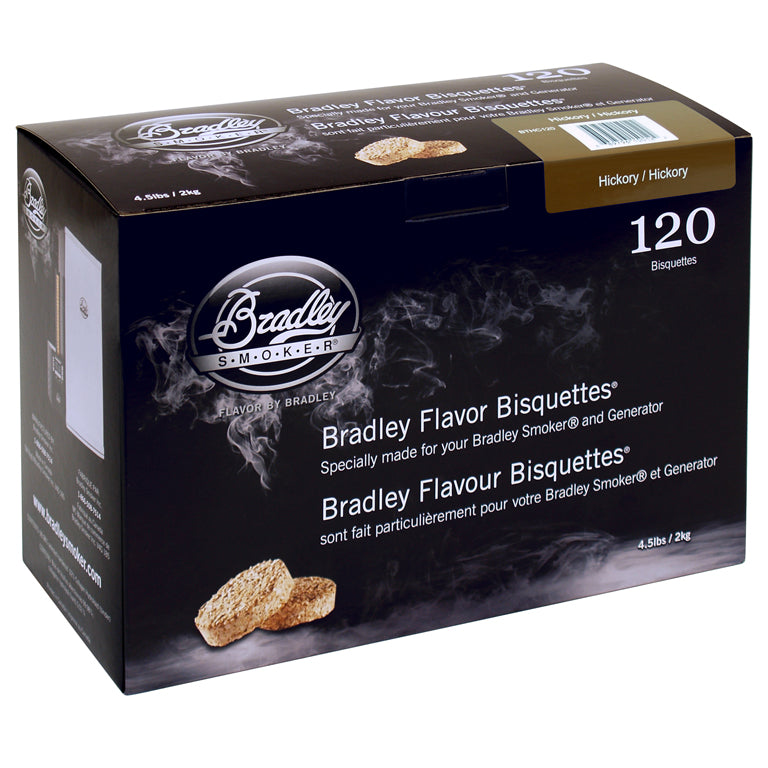 Hickory Bisquettes til Bradley Smokers