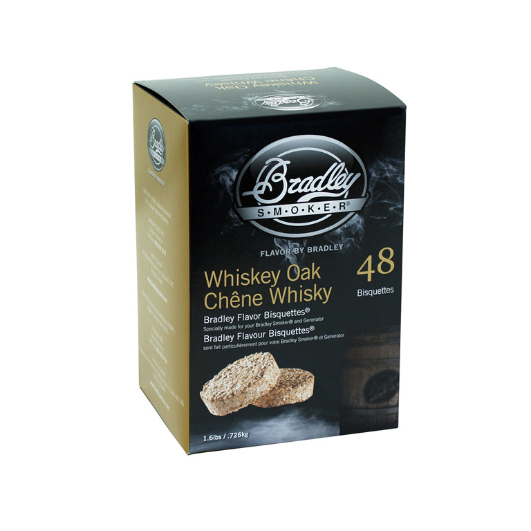 Whisky Oak Bisquettes til Bradley Smokers